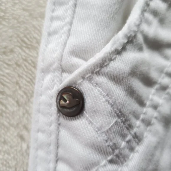 Sanctuary Clothing Women's Peace Revival Bootcut Pant White Size 28 - Picture 5 of 16